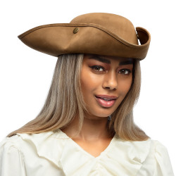 Hnědý pirátský klobouk Charles